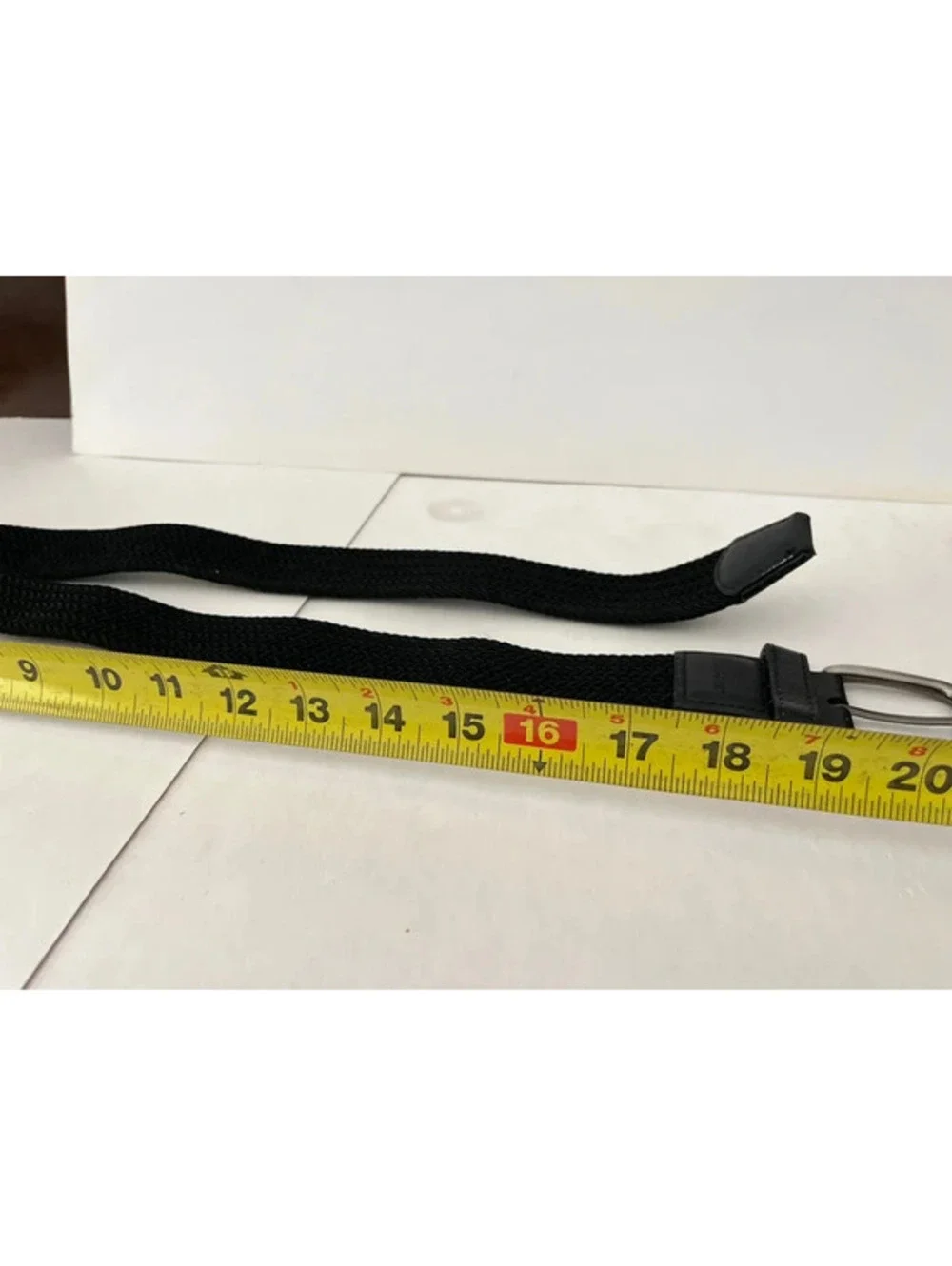 Haggar men’s braided belt casual